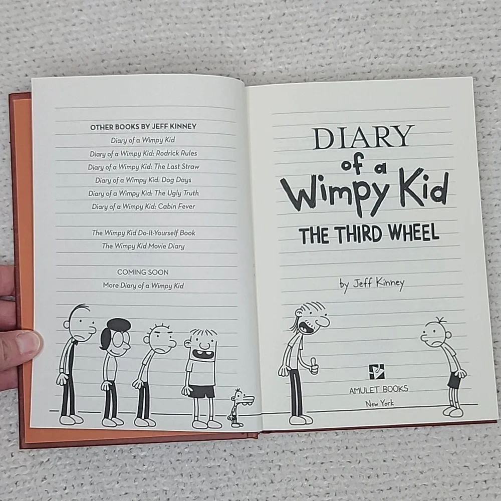 Kids/Children's Illustrated Fun Diary of a Wimpy Kid Two Book Set Book 7/Book 8